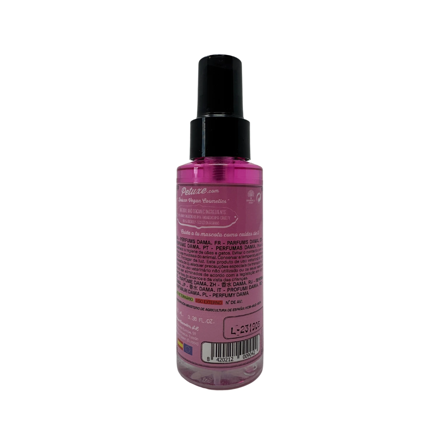 PETUXE COSMETICS Acondicionador Eco Flash Dama Para Todas Las Razas De Perros Y Gatos - 100 Ml 5 PETUXE COSMETICS Acondicionador Eco Flash Dama Para Todas Las Razas De Perros Y Gatos - 100 Ml - Image 5