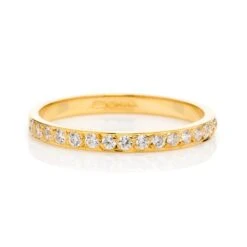 Cherish Diamond Ethical Gold Eternity Ring