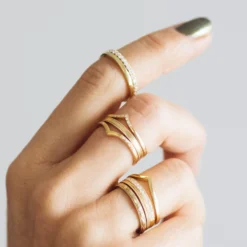 Wishbone Crown Ethical Gold Ring -Plant Bargain Shop A Lebrusan ring Wishbone diamond crown model zoom 3 1500px 8eb06184 1f62 4945 a426 c56e5711918f