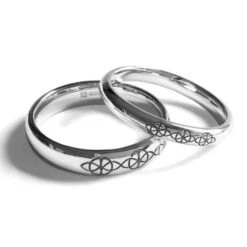 Commitment Rings - Laser Engraving