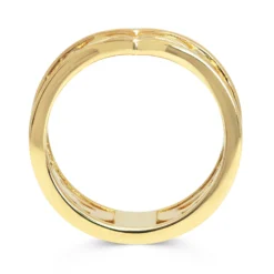 Artisan Filigree Ethical Gold Jacket Ring 13 Artisan Filigree Ethical Gold Jacket Ring -Plant Bargain Shop Filigree 2 Front