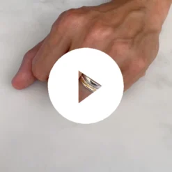 Freedom Ethical Gold Ring: 3 Bands -Plant Bargain Shop FreedomEthicalGoldWeddingRing3Bandshand1 6bfb3ea1 b9fc 463d abf2 0df3660f3a34