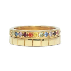 Freedom Ethical Gold Ring: 2 Bands -Plant Bargain Shop FreedomEthicalGoldWeddingRing TwoBands3