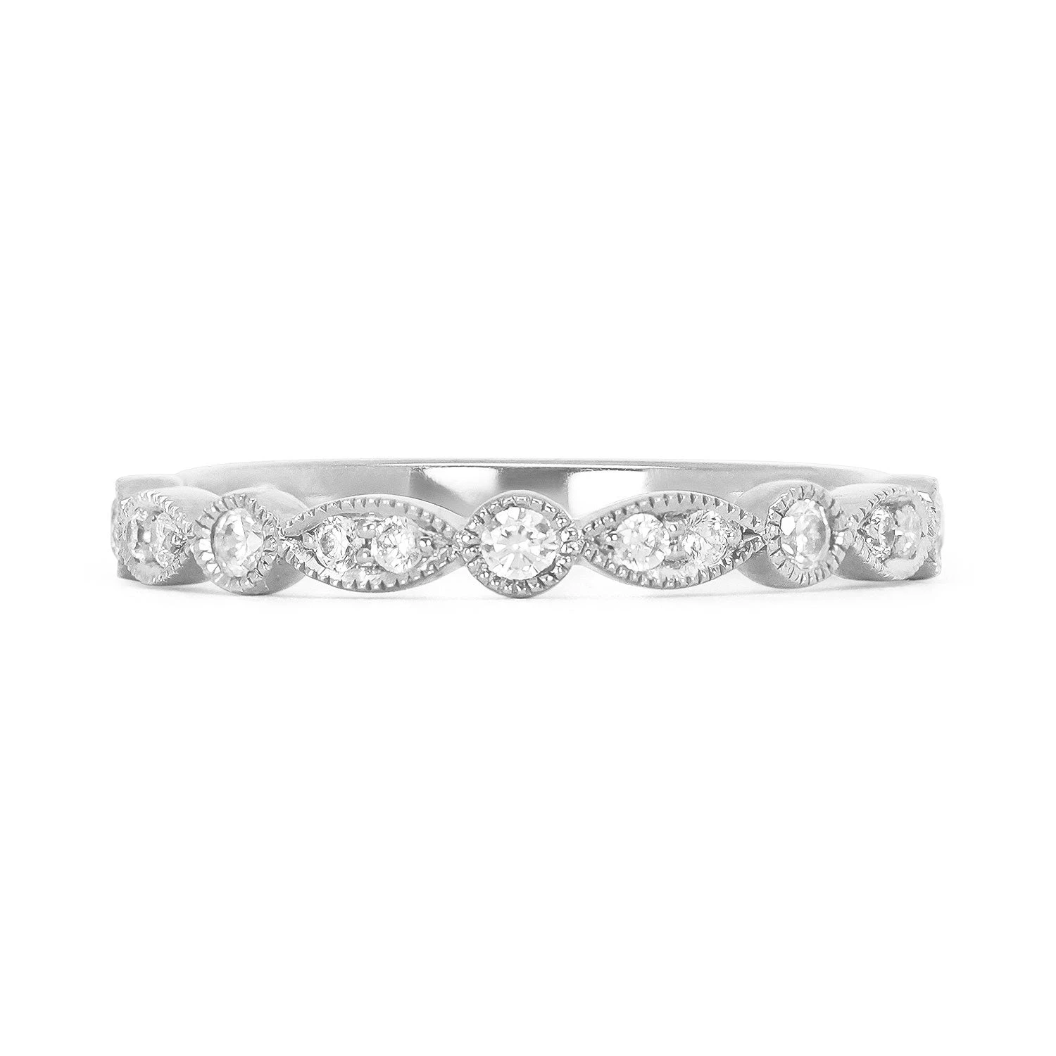 Amare Marquise Ethical Diamond Wedding Ring 6 Amare Marquise Ethical Diamond Wedding Ring - Image 6