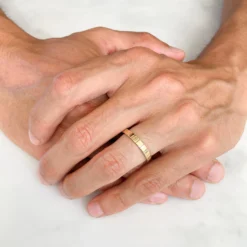Liberty Ethical Gold Ring -Plant Bargain Shop LibertyEthicalGoldWeddingRing 2mmhand1