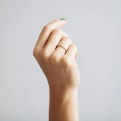 Eternity Engraved Ethical Gold Wedding Ring -Plant Bargain Shop web C5A3549