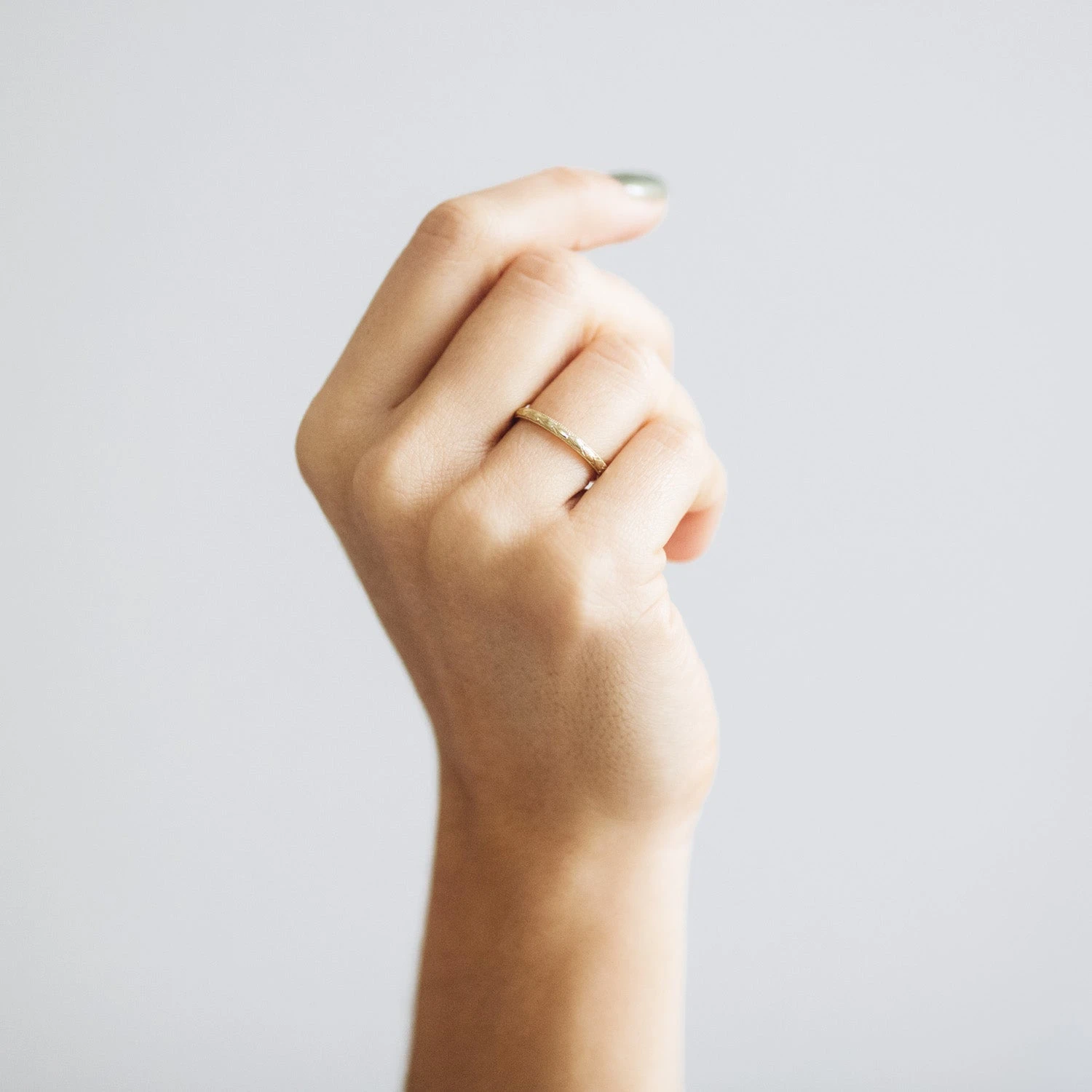 Heart Engraved Ethical Platinum Wedding Ring 3 Heart Engraved Ethical Platinum Wedding Ring - Image 3