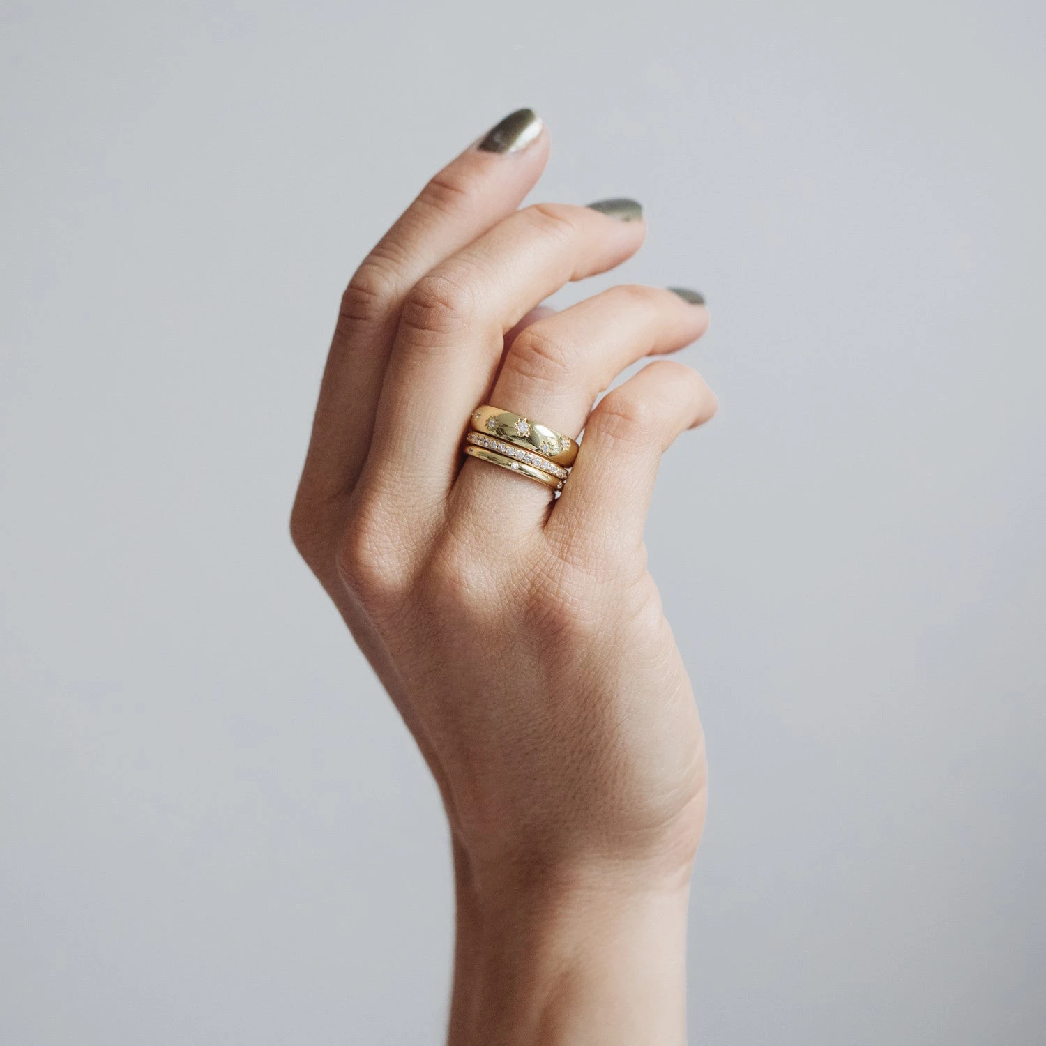 Diamond Star Ethical Gold Ring 5 Diamond Star Ethical Gold Ring - Image 5