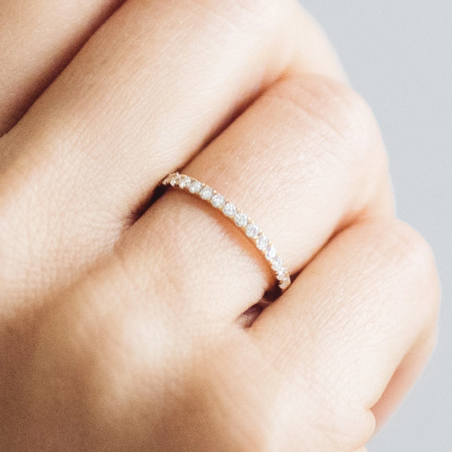 Altair Diamond Ethical Platinum Eternity Ring 5 Altair Diamond Ethical Platinum Eternity Ring - Image 5